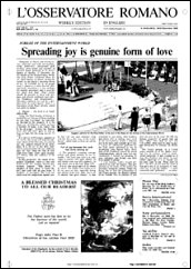 L'Osservatore Romano
